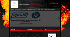 Desktop Screenshot of leboulanger-securite.fr