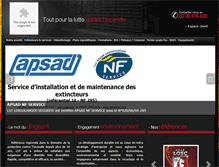 Tablet Screenshot of leboulanger-securite.fr